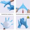 Nitrile gloves for industrial use