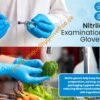 Powder free nitrile gloves medical grade