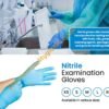 blue nitrile gloves powder free medical grade